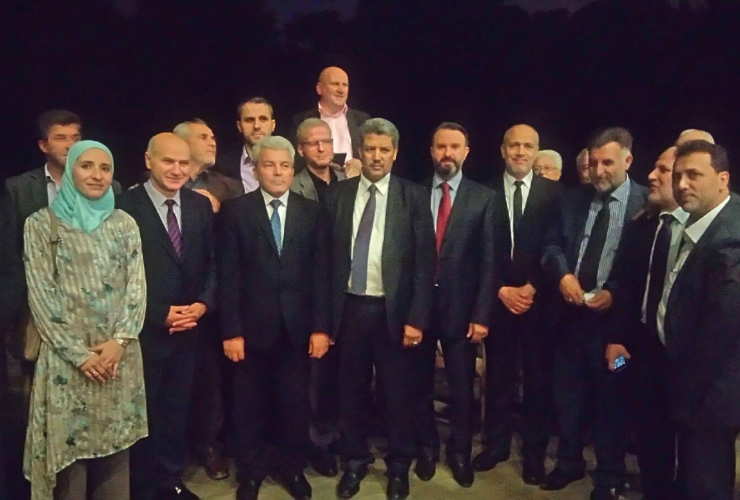 Participation de l'EMB à l'iftar organisé par la communauté musulmane albanaise de Belgique