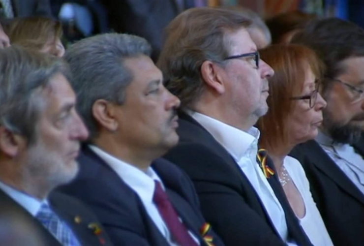 M. Salah Echallaoui, Président de l'EMB, convié à la conférence de presse organisée par la Province de Liège sous le thème 