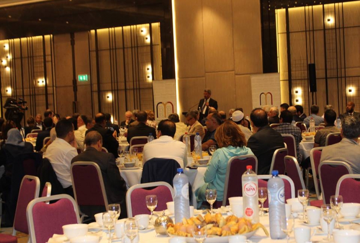 L’EMB présent à l’iftar du Rassemblement des Musulmans de Belgique