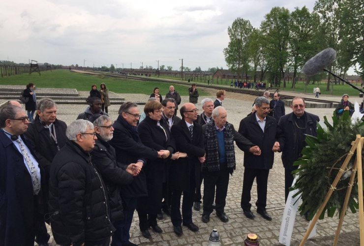 L’EMB, partenaire d'une visite interconvictionnelle à Auschwitz