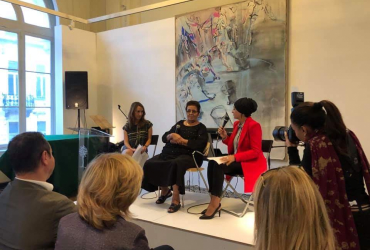 Présence de l’EMB à la conférence de Mme Aicha Ech-Chenna