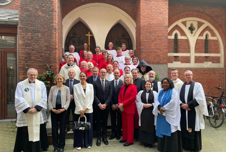 Le Président du Bureau de l'EMB, participe à la célébration du couronnement de Charles III
