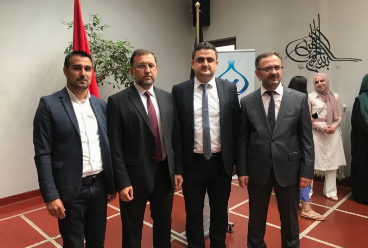 L’EMB présent à la réception organisée par la Diyanet de Belgique