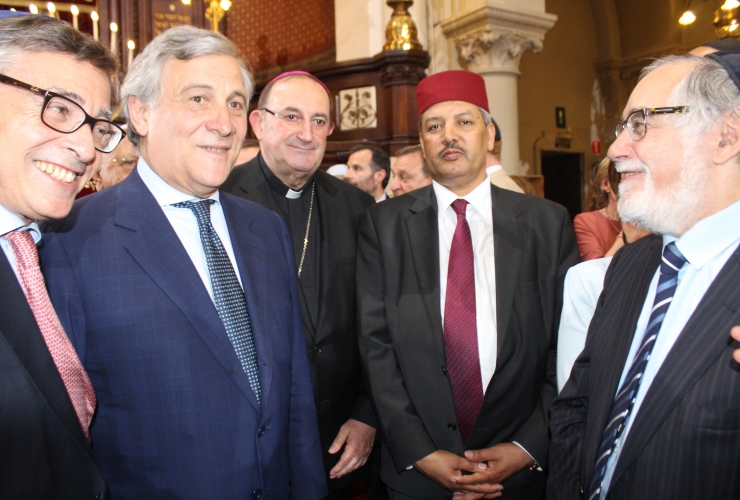 L’EMB présent à la cérémonie en l’honneur du nouveau Président du Parlement européen