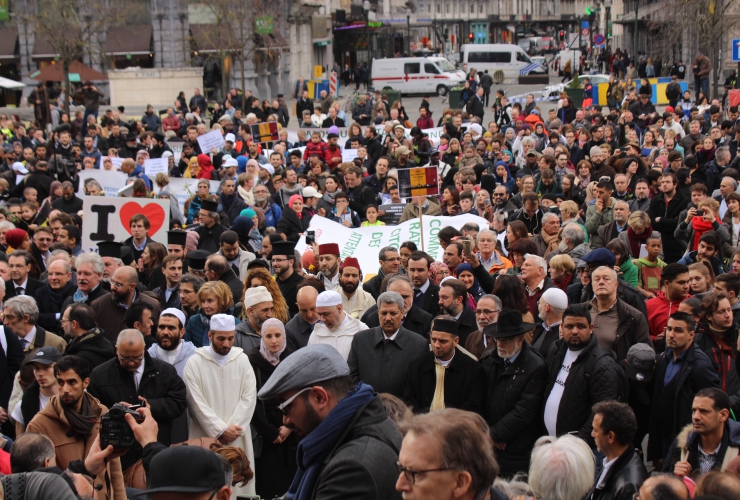 Commémoration des attentats de Bruxelles et Zaventem