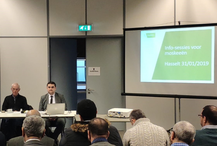L’EMB et les autorités flamandes ont organisé une nouvelle séance d'information, pour les mosquées du Limbourg