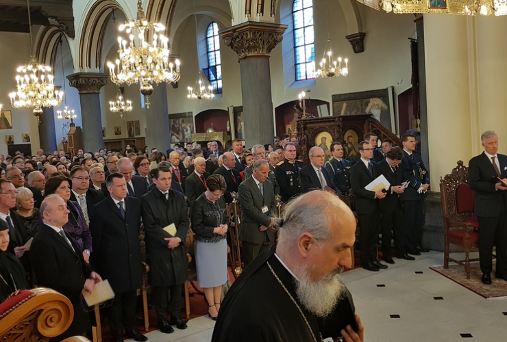 L’EMB présent lors des concélébrations à l’occasion du Dimanche de l’Orthodoxie à Bruxelles