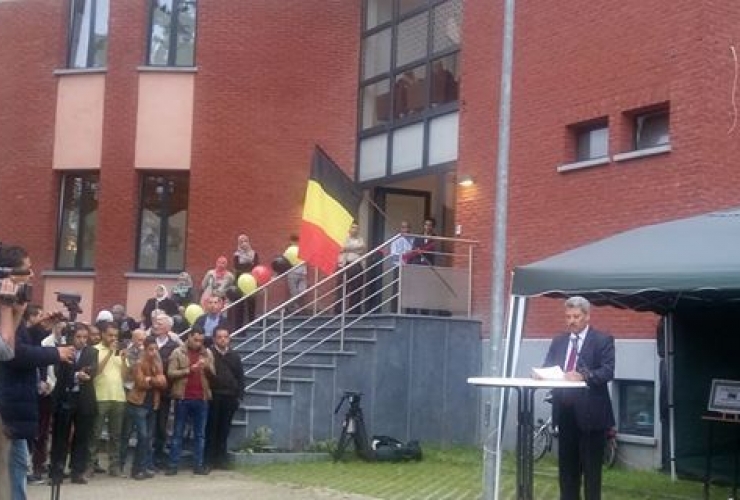 L’EMB participe à l’inauguration de la mosquée de Louvain-la-Neuve