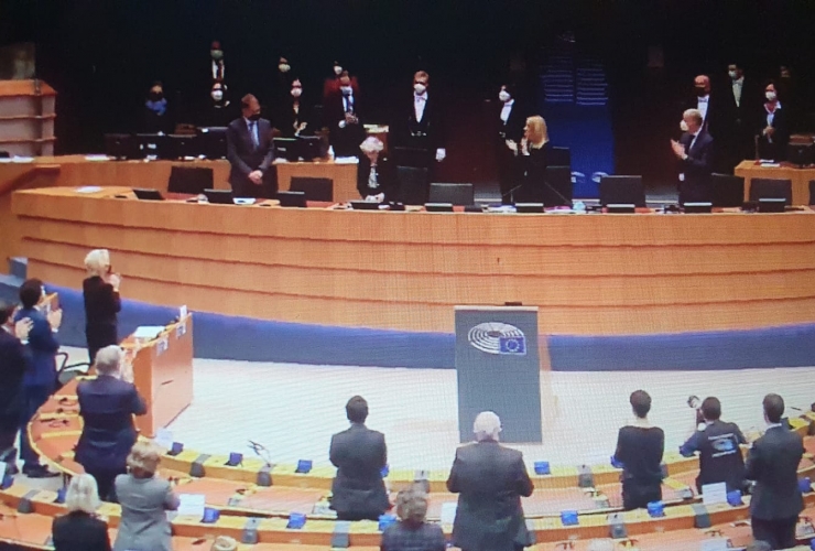 Présence du Président de l’EMB au Parlement européen pour la Journée internationale dédiée à la mémoire des victimes de l’Holocauste 