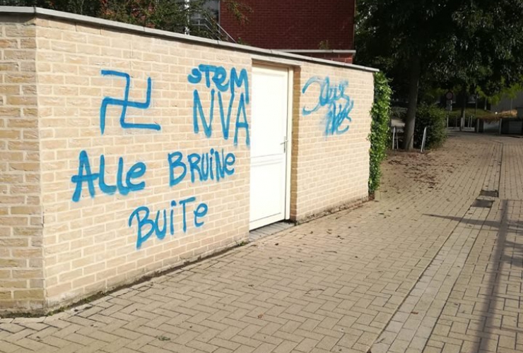 L’EMB condamne l’acte raciste à l’encontre de la mosquée Al Fath de Louvain