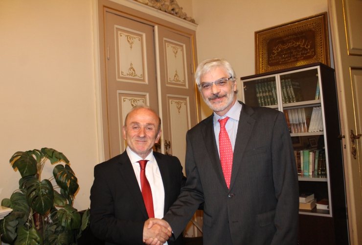 Visite de l’Ambassadeur de la République d’Argentine à l’EMB