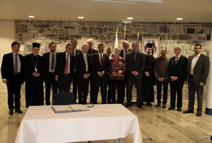 L’EMB signe la déclaration commune des communautés religieuses en Belgique de l’Est