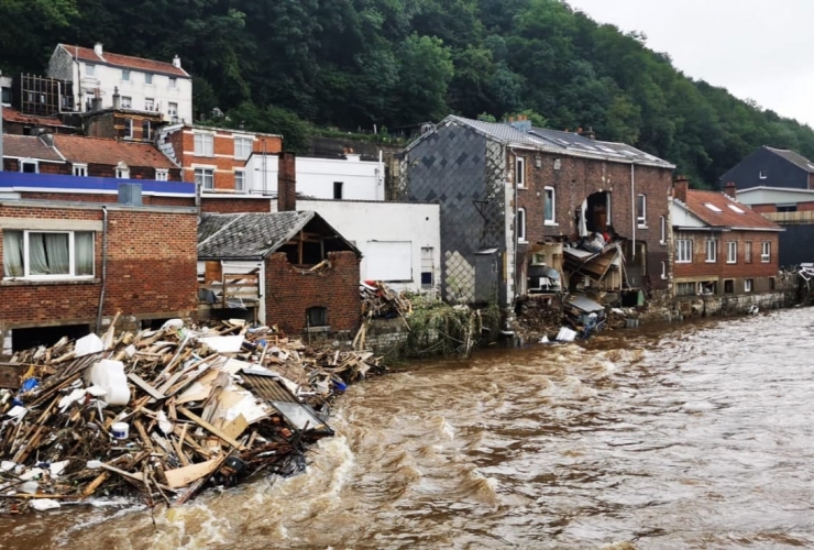Intempéries en Belgique : l'EMB exprime sa solidarité avec les victimes