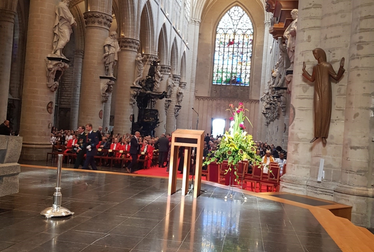 L'EMB présent à la fête nationale belge