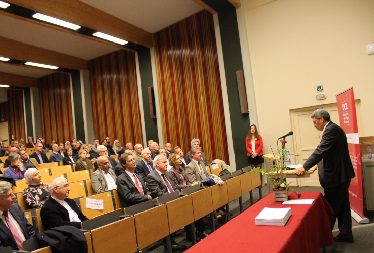 Séance de clôture du certificat en didactique du cours de religion islamique à l'UCL