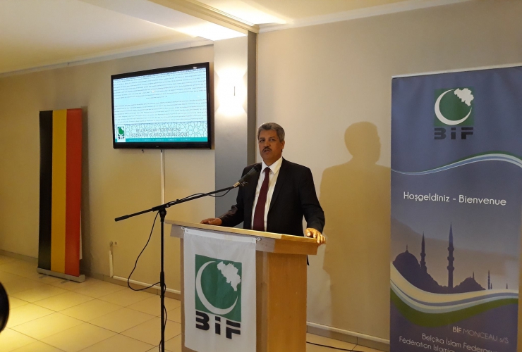 Réception annuelle à la Fédération Islamique de Belgique