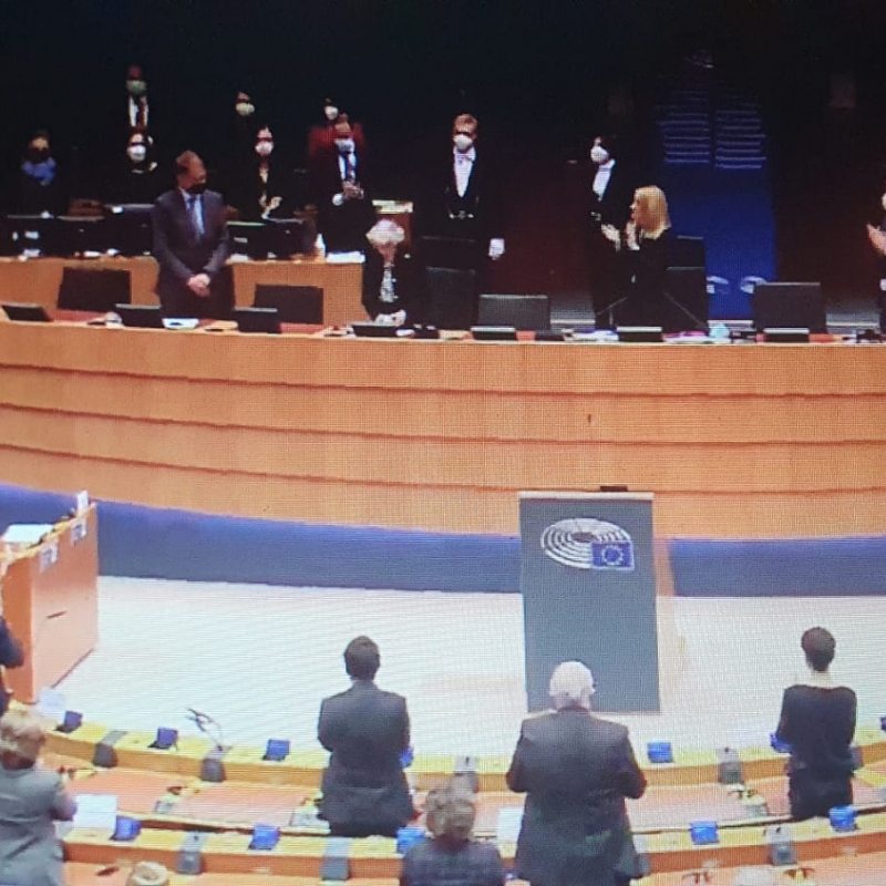 Présence du Président de l’EMB au Parlement européen pour la Journée internationale dédiée à la mémoire des victimes de l’Holocauste 