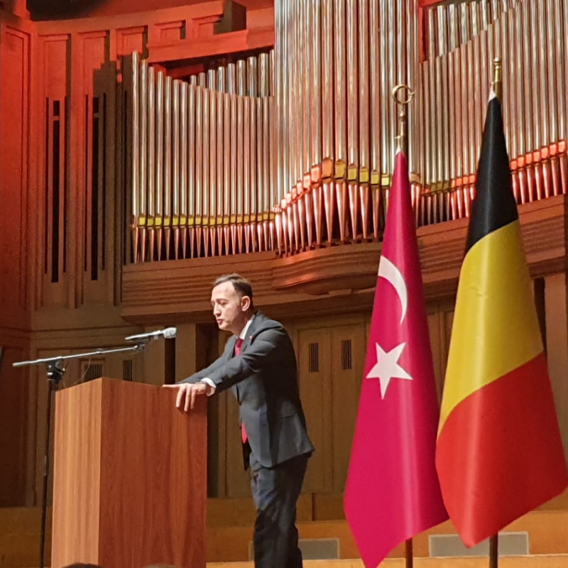 Photos - L’EMB présent au 96ème anniversaire de la République de Turquie