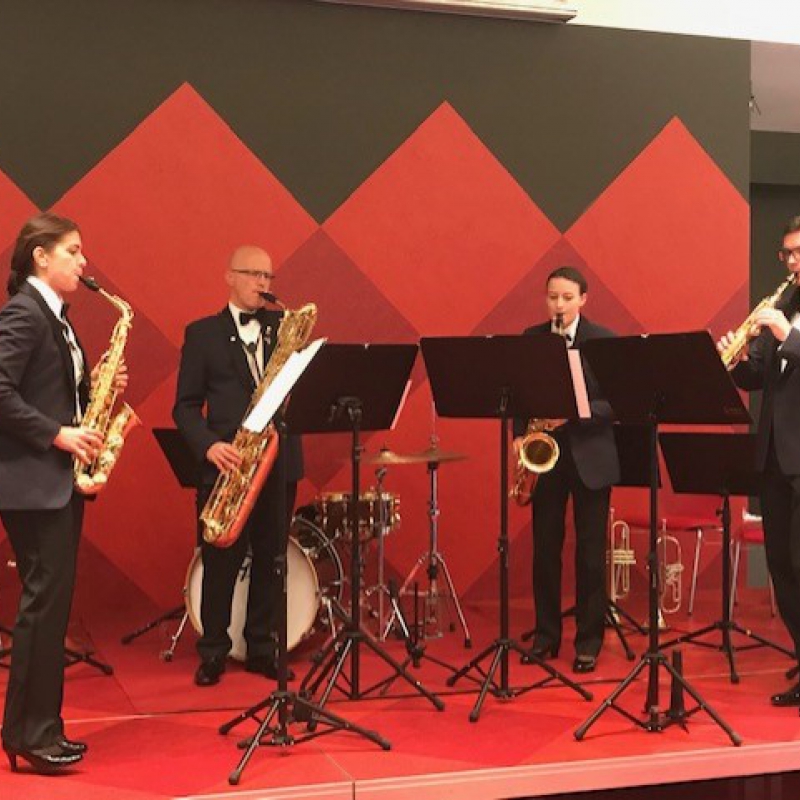 Photos - L'EMB présent à la réception à l’occasion de la Journée de l’Unité allemande 